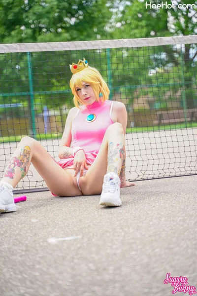 SugaryBunny - Peach Tennis nude cosplay leaked 525077