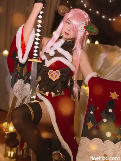 Rithe - Narmaya Xmas nude cosplay leaked 417736