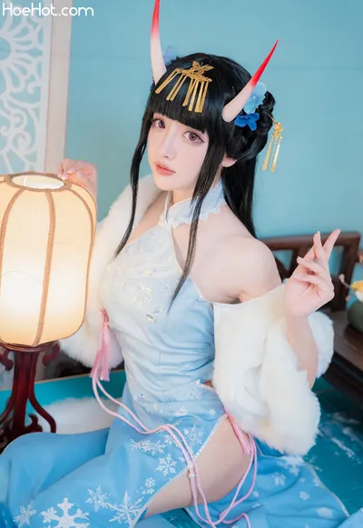 [紫氯氯] - 能代 貅 旗袍 nude cosplay leaked 124857