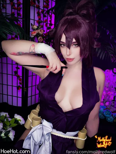 mollyredwolf Yuzuriha nude cosplay leaked 152469