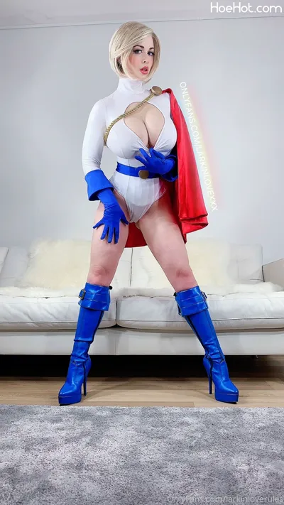 Larkin Love - Power Girl nude cosplay leaked 308697