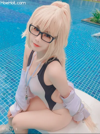 Pyoncos - Jeanne d’Arc Swiming nude cosplay leaked 87913