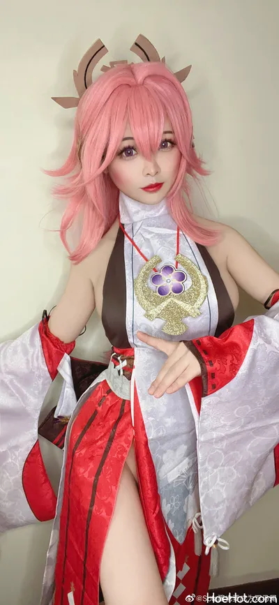 Sola - Yae Miko nude cosplay leaked 496889