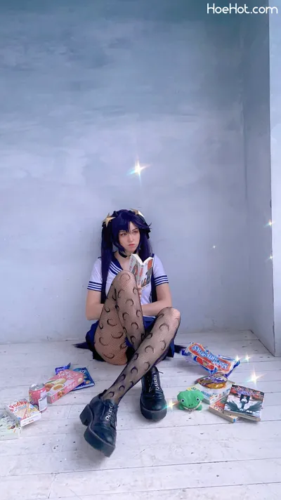 Shirogane-Sama - Schoolgirl Mona nude cosplay leaked 310385