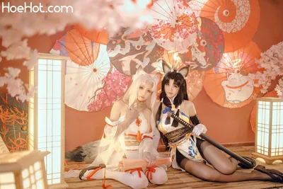 miko酱ww&amp;花京院腥鱼 - 胡桃 nude cosplay leaked 428589