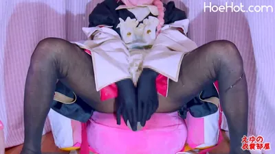 [eyu no isyoubeya(eyu)] Cum fountain ejaculates a lot and bukkake into black stockings &amp; costume! Astolfo Saber cosplay femboy masturbates with vibrator &amp; dildo! [crossdressing・FGO] nude cosplay leaked 125970