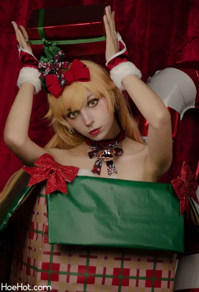 Himeecosplay - Shinobu XMAS nude cosplay leaked 582153