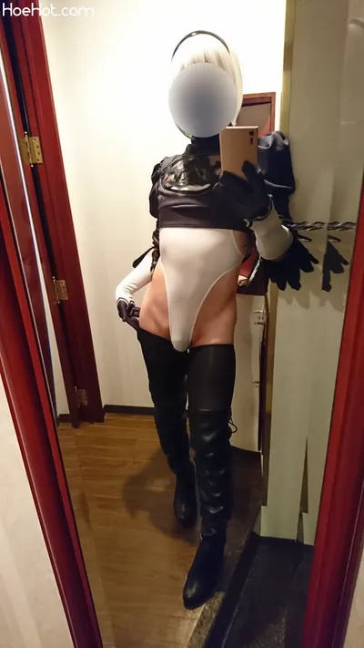 Hatarabu - 2B nude cosplay leaked 84915