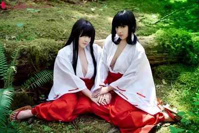 Foxy Cosplay - Kagome &amp; Kikyo nude cosplay leaked 2479