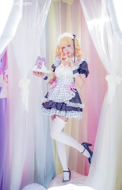 Ely-Marin Kitagawa - Maid nude cosplay leaked 86006