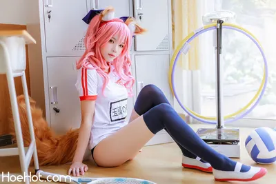 Cherry Neko - Tamamo School nude cosplay leaked 420763