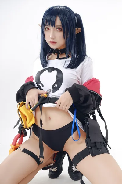 MingTao 明桃 - Arknights Closure nude cosplay leaked 439662