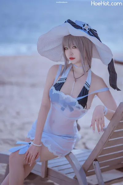 [二佐Nisa] 碧蓝天鹰泳装 Azur Lane Aquila Swimsuit nude cosplay leaked 222355