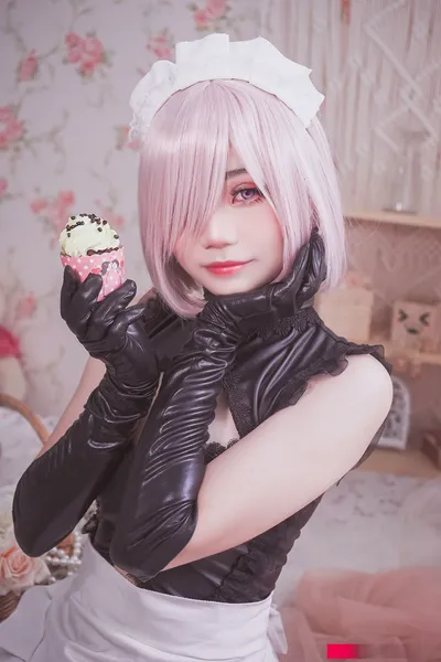 Mimmissu - Mashu maid nude cosplay leaked 8748