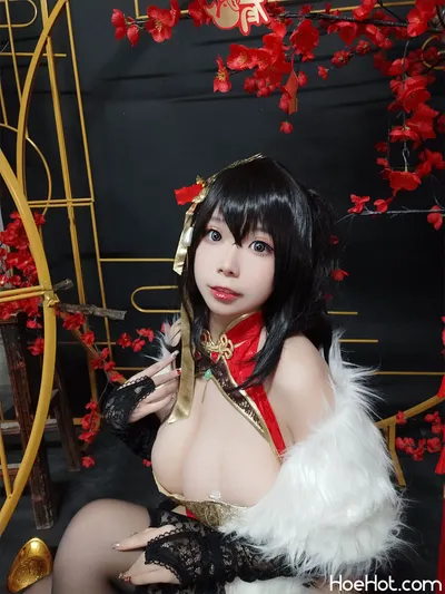 无颜小天使 碧蓝航线 大凤红旗袍 nude cosplay leaked 383693