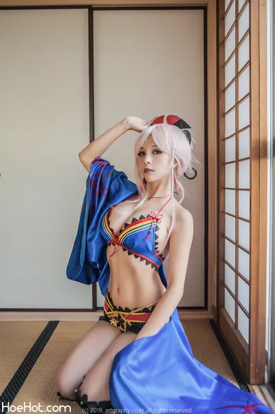 Xia Mei Jiang 夏美酱 — Miyamoto Musashi - Stage 2 + Miyamoto Musashi - undergarments (artist꞉ yuran) [Fate Grand Order] &#039;&#039;[ArtGravia] Vol. 72 Musashi Miyamoto 宮本武蔵 (FGO)&#039;&#039; nude cosplay leaked 439774