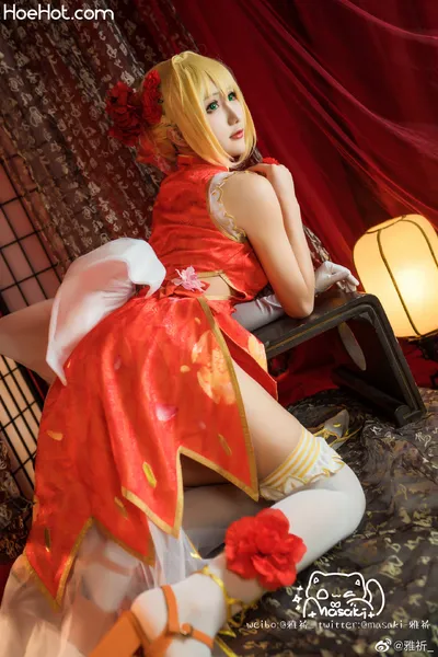 【雅祈】FGO (尼禄/ 尼禄旗袍/ 玛修机车/ 贞德机车/ 冲田总司) nude cosplay leaked 607566