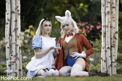 Luxlo - Alice and the White Rabbit nude cosplay leaked 201218