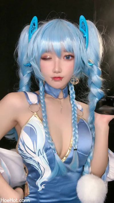 阿包也是兔娘 NO.035 - 少女前线 PA15翠雀媚 nude cosplay leaked 158122