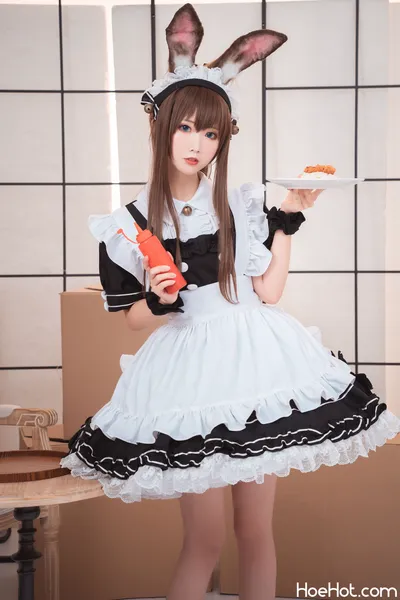 面饼仙儿 阿米驴女仆(明日方舟) nude cosplay leaked 521845