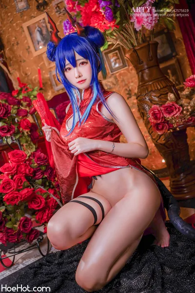 Arty huang - Arknights Chen qipao [18P] nude cosplay leaked 539982