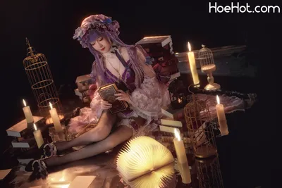 Miyinyin - Patchouli Knowledge nude cosplay leaked 386296