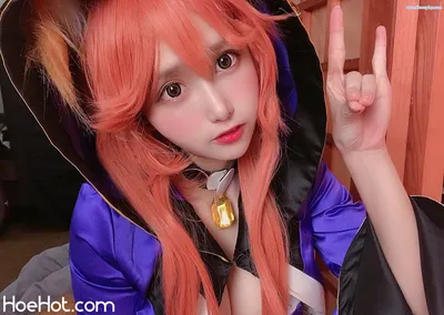 [凛子酱] 玉藻前 忠犬 FATE Tamamo no Mae nude cosplay leaked 247546