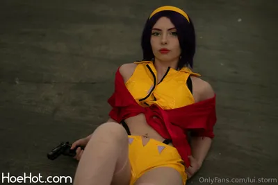 Lui Storm - Faye Valentine nude cosplay leaked 380243