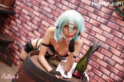 Kojima Tsukumi - Asada Shino (SAO) nude cosplay leaked 438343