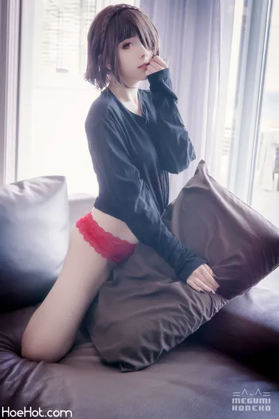 Megumi Koneko - Makoto Loungewear nude cosplay leaked 521364