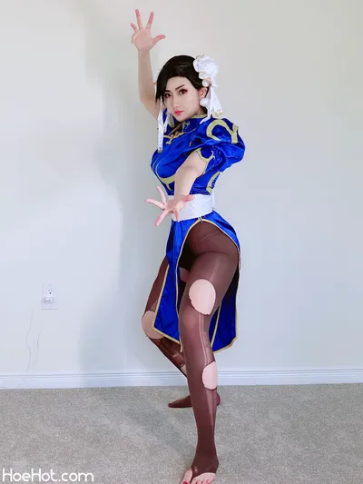 MissWarmJ - Chun Li (Street Fighter ) nude cosplay leaked 351696