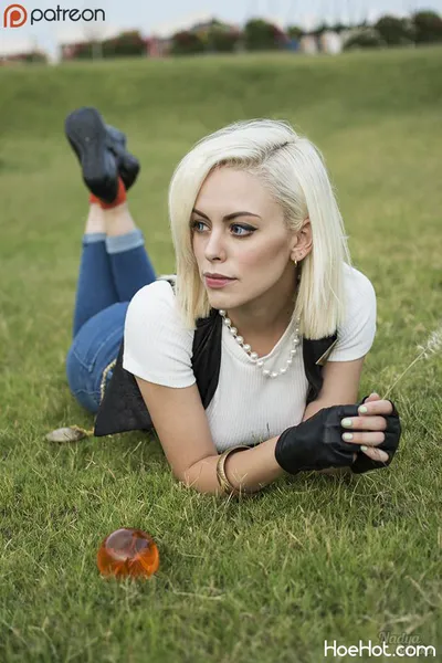 NadyaSonika - Android 18 nude cosplay leaked 597533