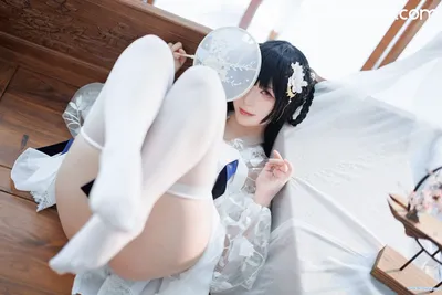 [樱落酱w] 逸仙膏发凝脂 Azur Lane Yat Sen nude cosplay leaked 274628