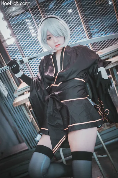 [DJAWA] Jenny - NieR:Automata 2B nude cosplay leaked 581102