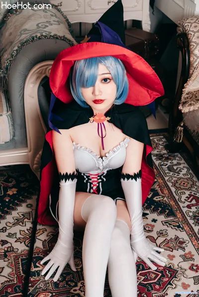 [桃墨公子] 万圣节的蕾姆 Halloween Rem nude cosplay leaked 199107