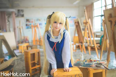 Aliga 矮乐多 - Eriri nude cosplay leaked 629007