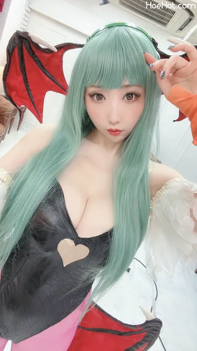 Momoiro Reku - Morrigan nude cosplay leaked 301668