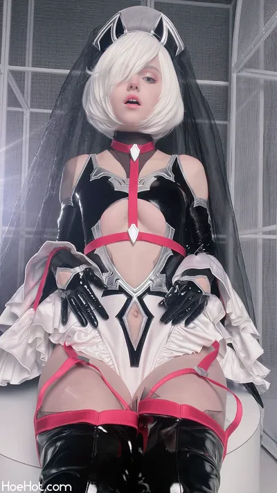 Shirogane - 2B Bride nude cosplay leaked 455217