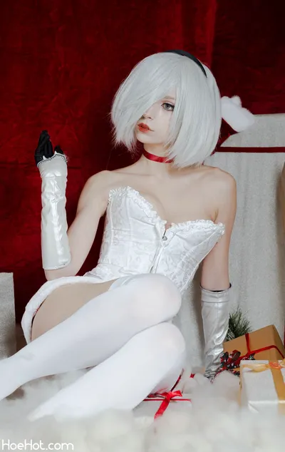 Himeecosplay - 2B Xmas nude cosplay leaked 347370