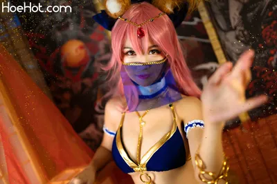 抖娘利世 - Tamamo-no-Mae nude cosplay leaked 434532