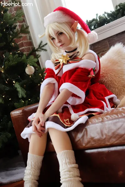 Melondoki - Klee xmas nude cosplay leaked 279980