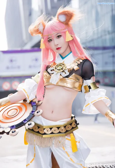 阿包也是兔娘 NO.14 玉藻の前 Tamamo no Mae nude cosplay leaked 501629