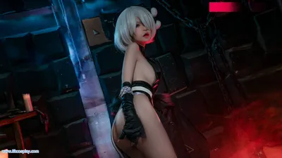 [可可老师] 尼尔忍者 Nier 2B Ninja nude cosplay leaked 11864