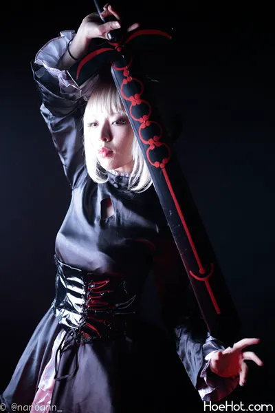 [なのあん] Saber Alter nude cosplay leaked 165747