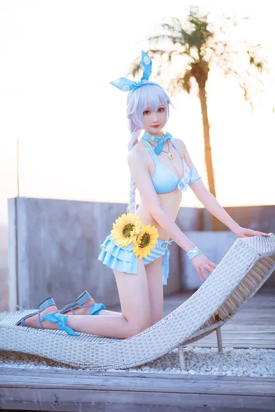 南宫 - Kiana swimsuit nude cosplay leaked 342786