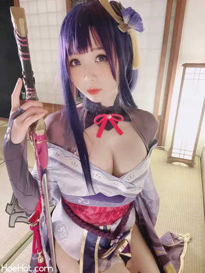 [霜月しも] 雷電将軍 nude cosplay leaked 379518