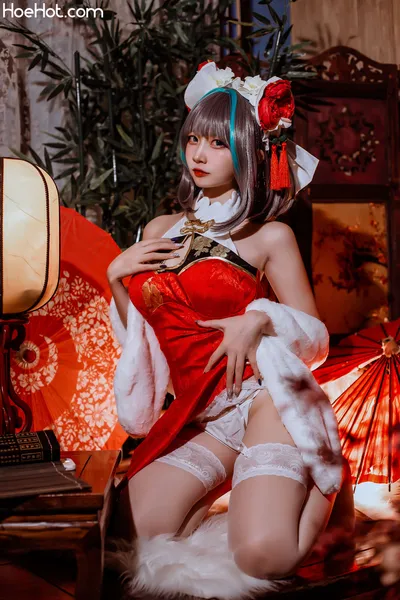 二佐Nisa NO.144 柴郡旗袍 nude cosplay leaked 220384