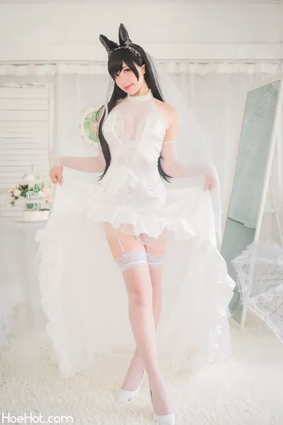 九曲Jean - 爱宕婚纱 nude cosplay leaked 493054