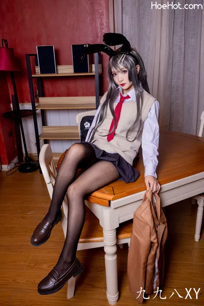 [九九八XY] Seishun Buta Yarou wa Bunny Girl Senpai no Yume o Minai Sakurajima Mai nude cosplay leaked 218228