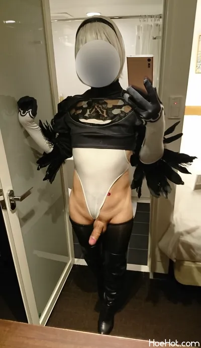 Hatarabu - 2B leotard nude cosplay leaked 91871